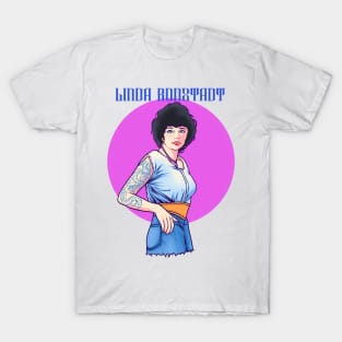 Linda Ronstadt Fan Art Design T-Shirt